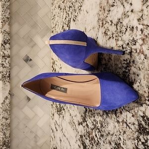 SJP heels, purple, size 41 1/2